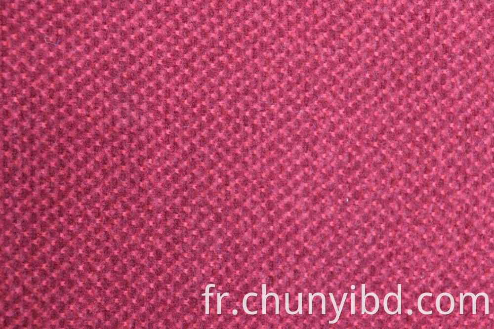 100% Polyester Jacquard Polar Fleece Fabric